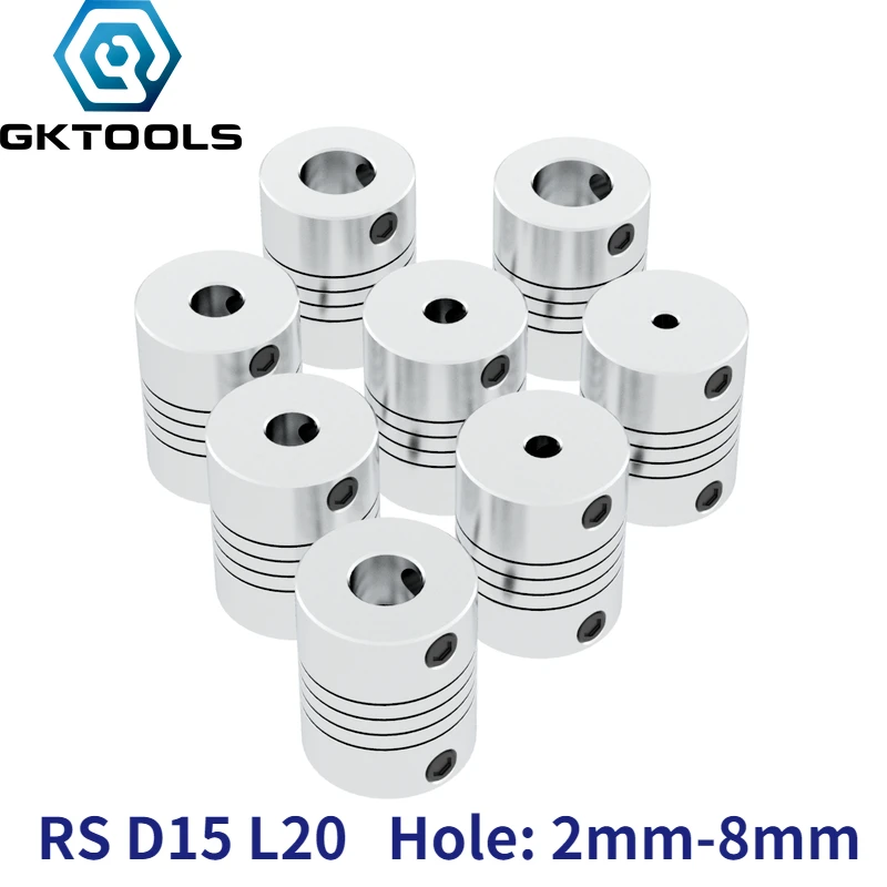 3D Printing Z Axis - 5pcs D15L20 Aluminum Z Axis Flexible