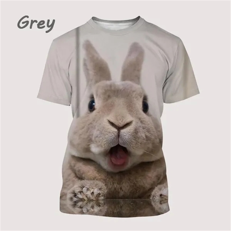 3D Printing Rabbit - New 3d Cute Rabbit Printed Cartoon