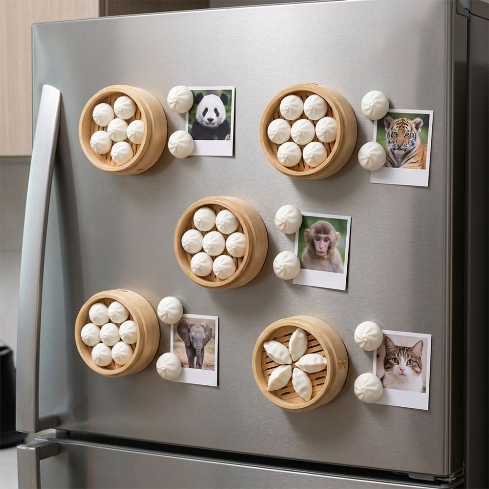 3D Printing Quotes - 3D Printing Bun Dumpling Fridge Magnet