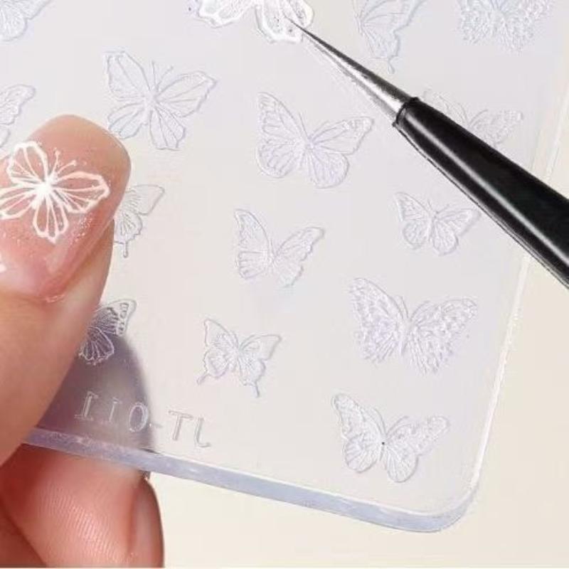 3D Printing Templates Free - Bow Silicone Nail Art Molds Cute