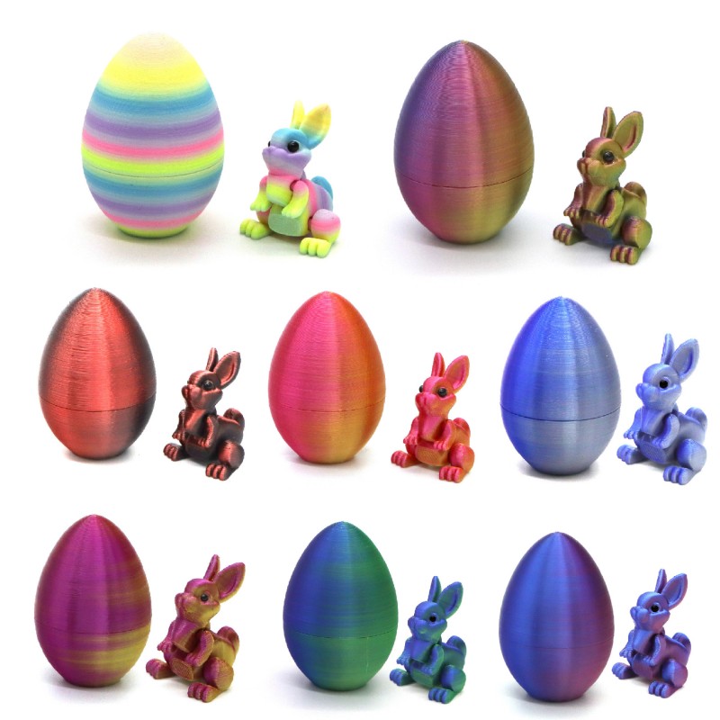 3D Printing Rabbit - Easter Bunny Ornament 3D Printed Ornament