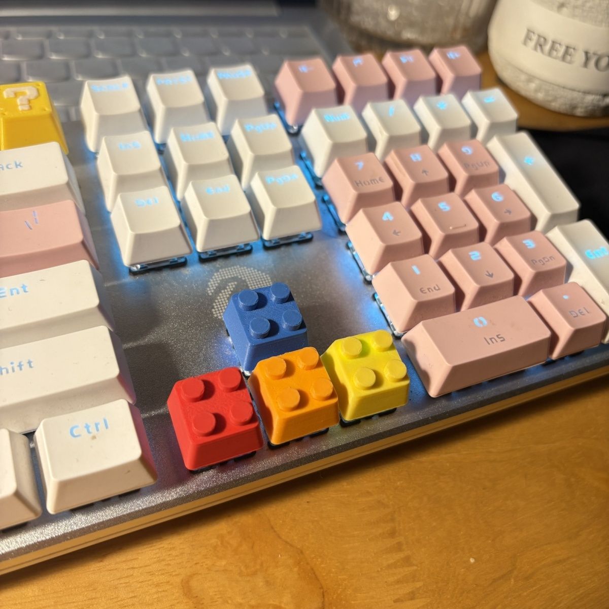 3D Printing Keyboard Keys - 3D Printed MX Stem Keycaps Creative