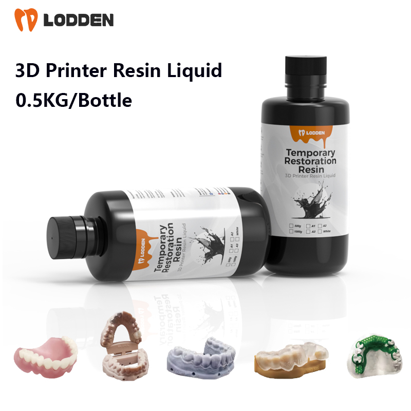 3D Printing Dental - Dental 3D Printer Resin Liquid 500ml/bottle