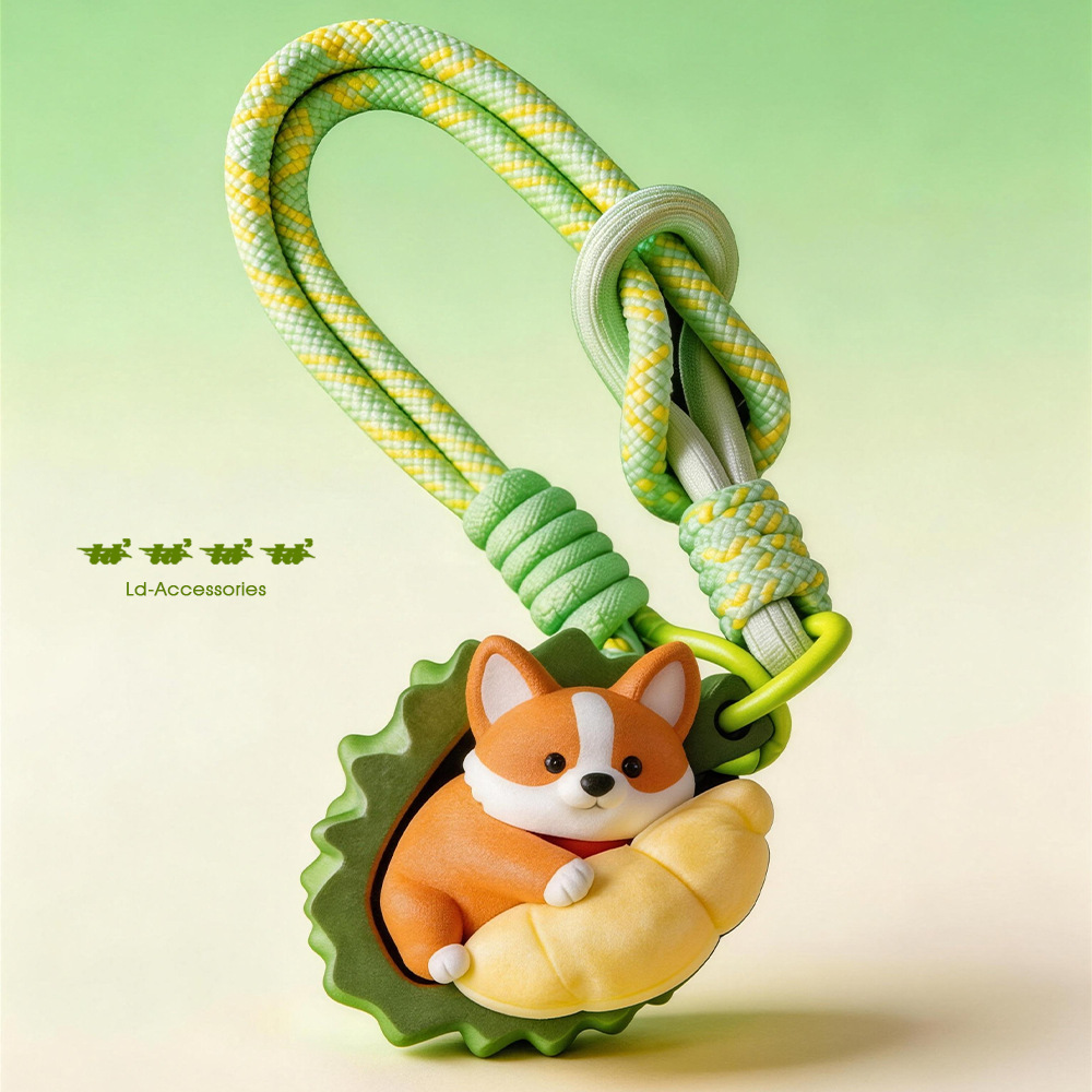 3D Printing Keyboard Keys - 3D Printed Simulated Durian Corgi Cute