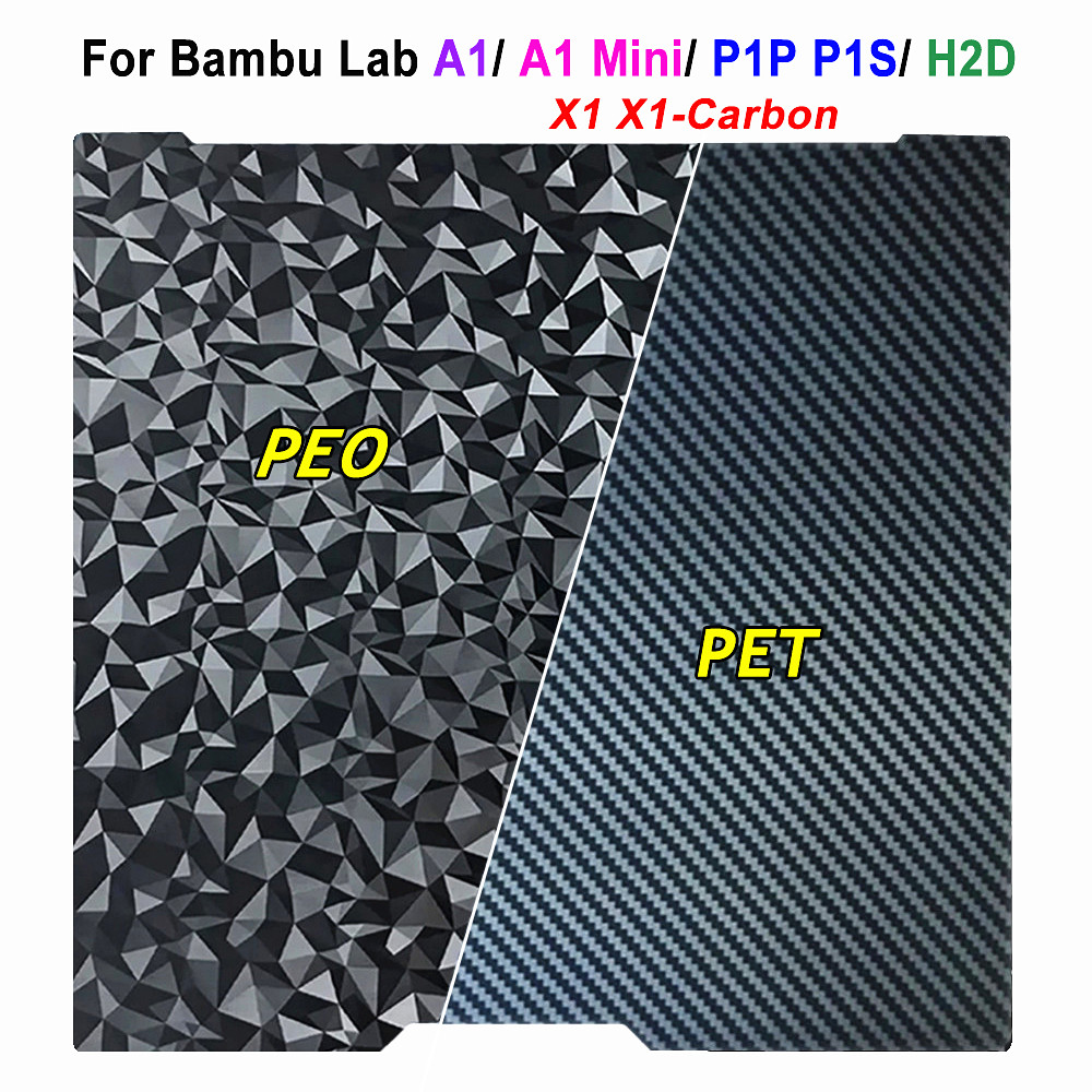 3D Printing Bambu - PET PEO Sheet for Bambu Lab
