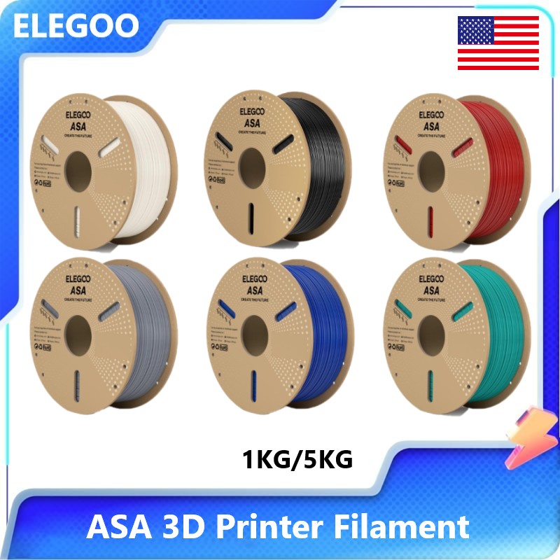 Asa Filament Outdoor - ELEGOO ASA 3D Print Filament 1.75mm