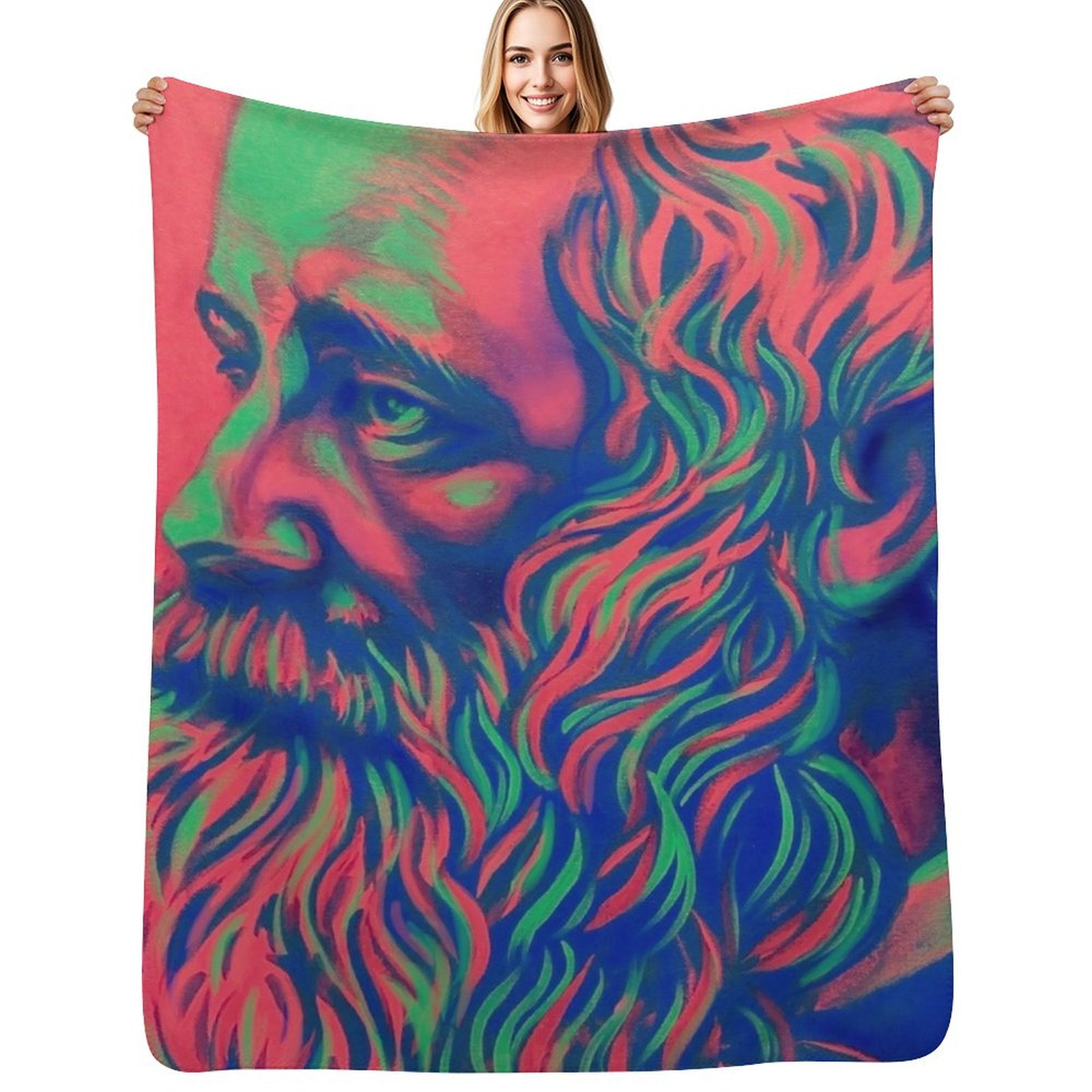 3D Printing Ideas - James Clerk Maxwell Throw Blanket Plaid