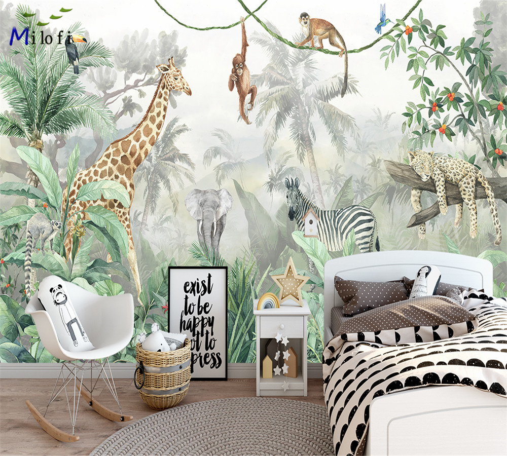 3D Printing Quotes - Milofi custom watercolor jungle nursery 3d