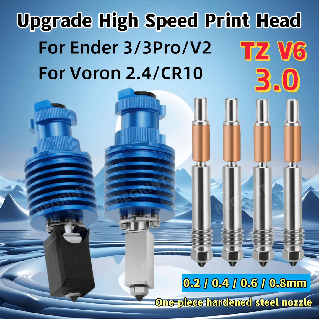 Ender 3 Upgrade Kit - Hotend Upgrade TZ V6 3.0 Hot
