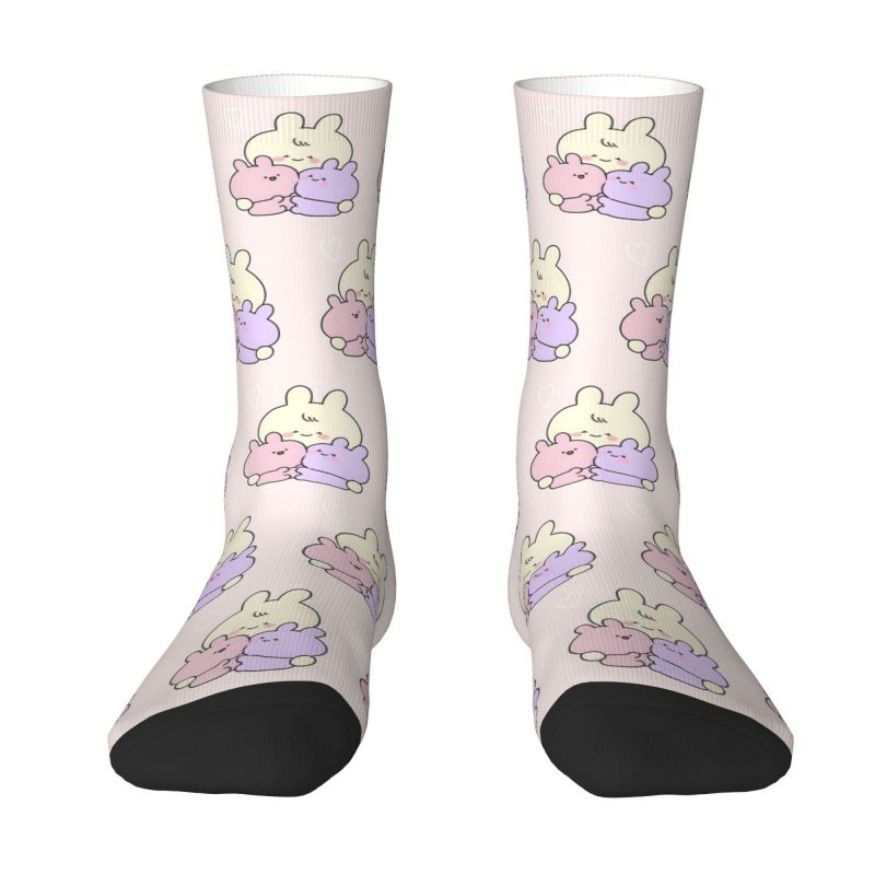 3D Printing Rabbit - Custom Cool Asamimichan Socks Women Men