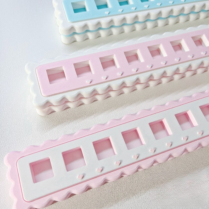 3D Printing Keyboard Keys - Biscuit Keycap Display Stand Customization Cute