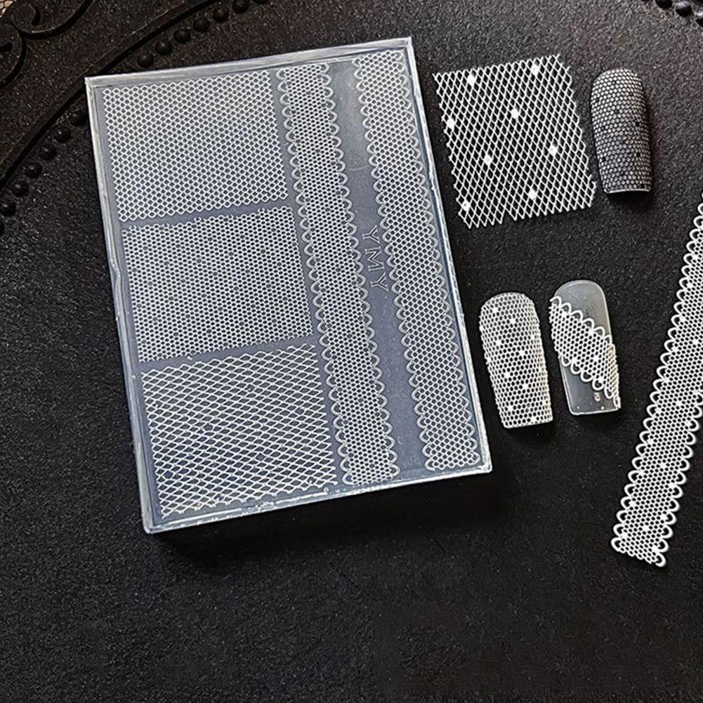Silicone Lace Nail Art Stencil - 3D Printing Templates Free recension och pris