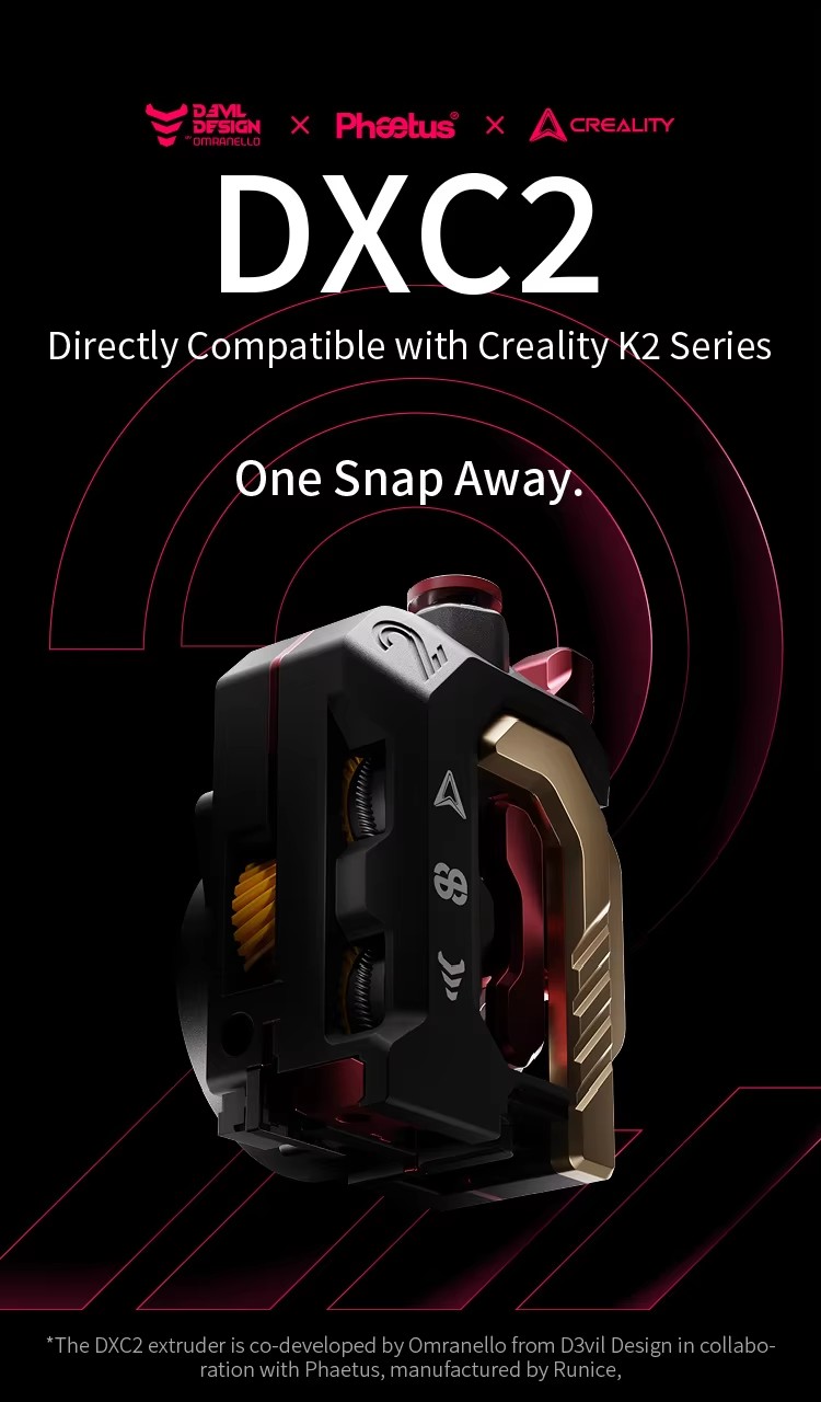 Creality Devil Design Dxc2 Ext - Ender 3 Upgrade Kit recension och pris