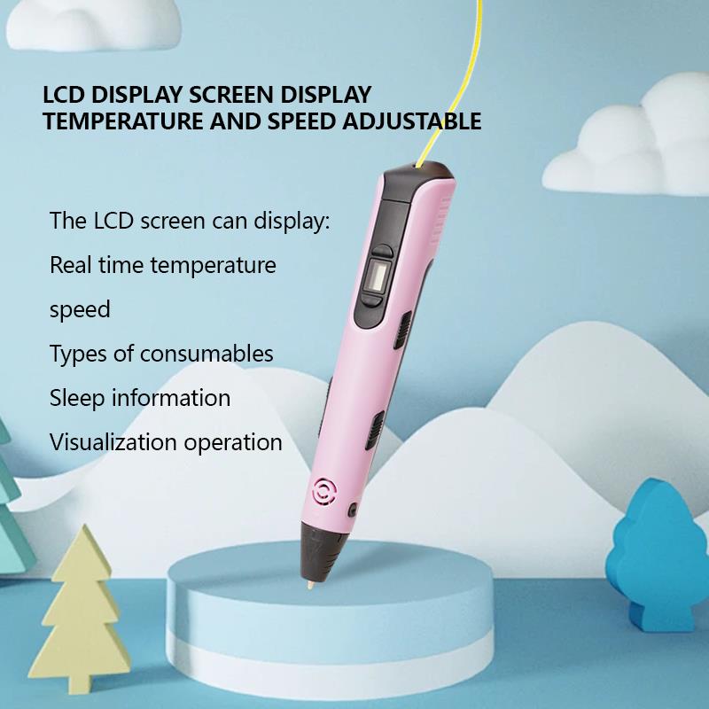 3D Printing Pen Kids with LCD  - 3D Printing Filament recension och pris
