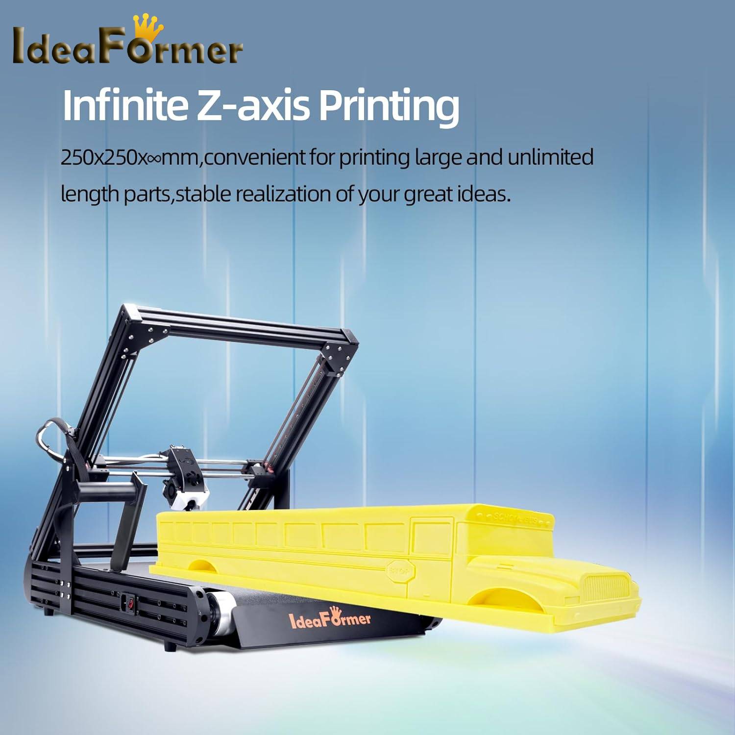 IdeaFormer IR3 V2 Conveyor Bel - 3D Printing Z Axis recension och pris