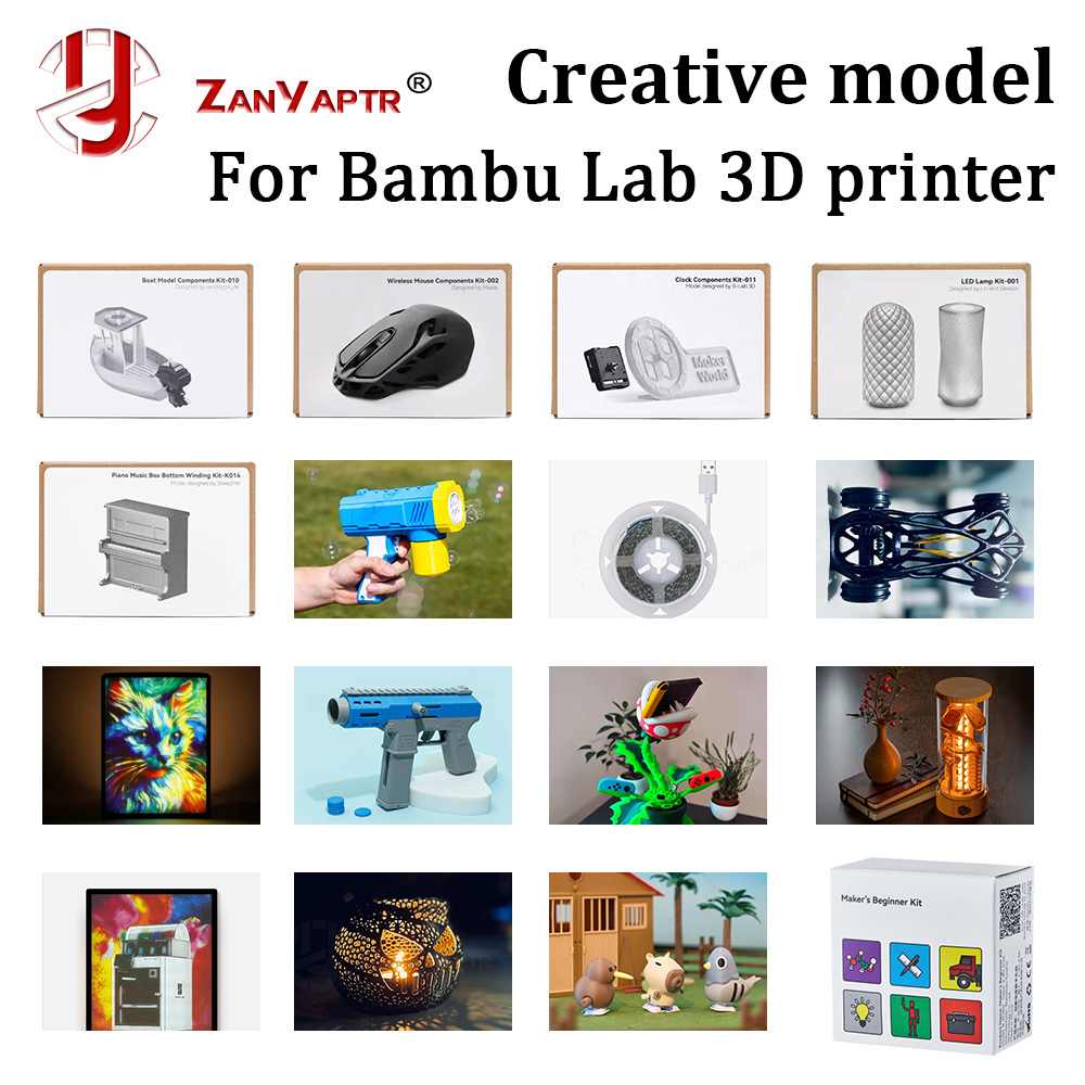 For Bambu Lab DIY Creative Mod - 3D Printing Bambu recension och pris