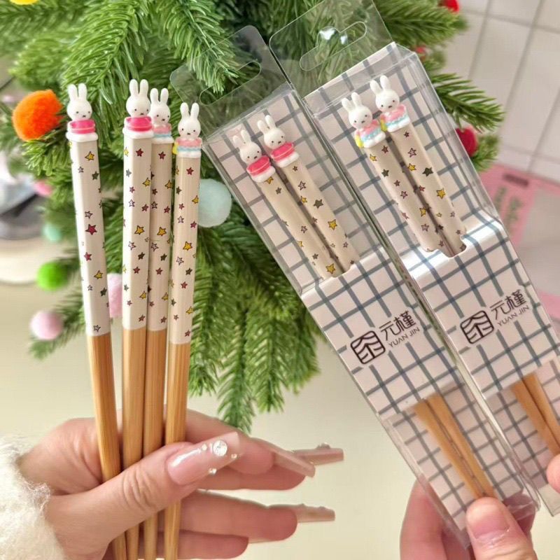 Cute Miffy Licensed Bamboo Cho - 3D Printing Rabbit recension och pris