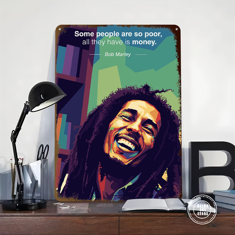 Bob Marley Quote Pop Art 3D Pr - 3D Printing Quotes recension och pris