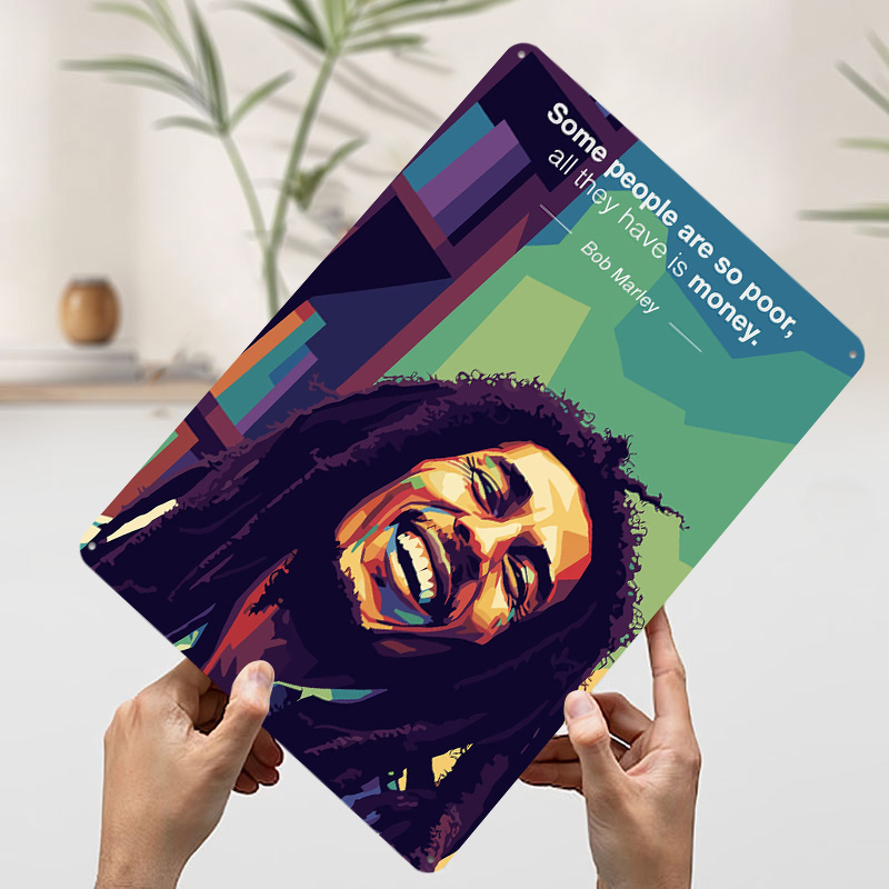 Bob Marley Quote Pop Art 3D Pr - 3D Printing Quotes recension och pris