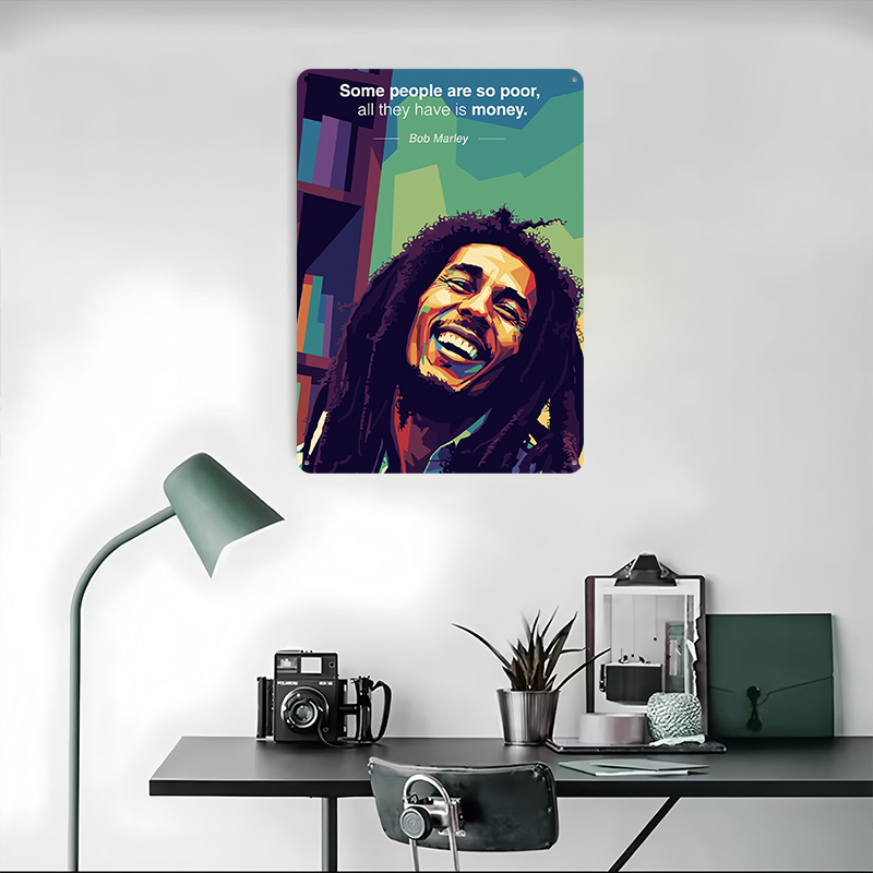 Bob Marley Quote Pop Art 3D Pr - 3D Printing Quotes recension och pris