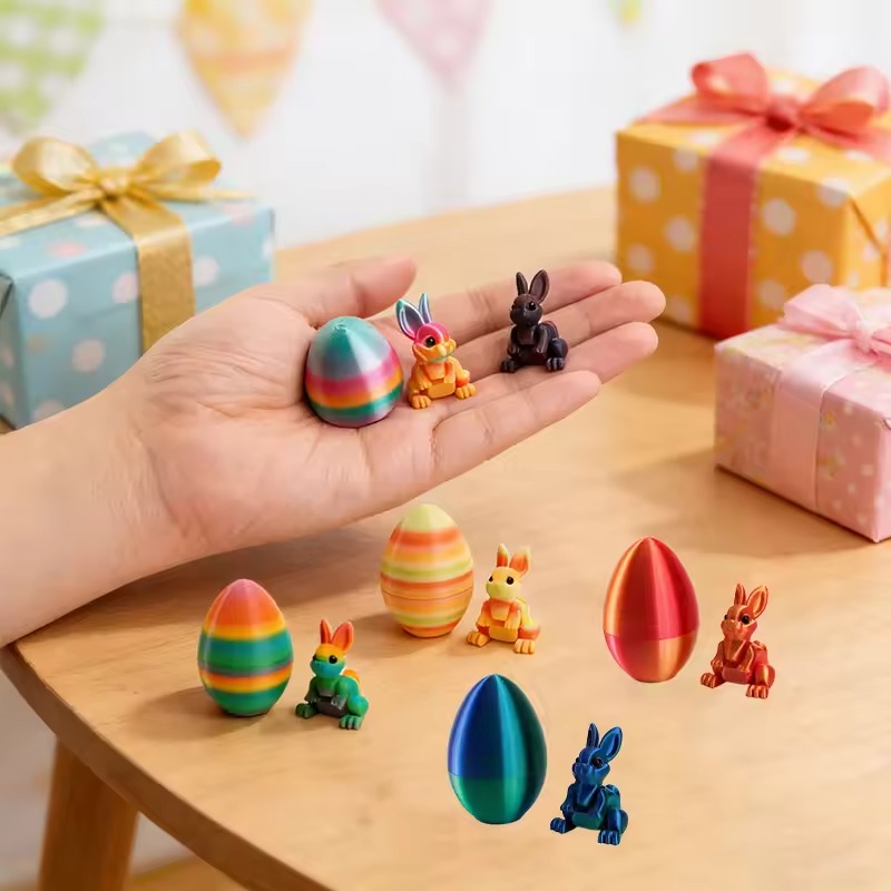 Easter Bunny Ornament 3D Print - 3D Printing Rabbit recension och pris