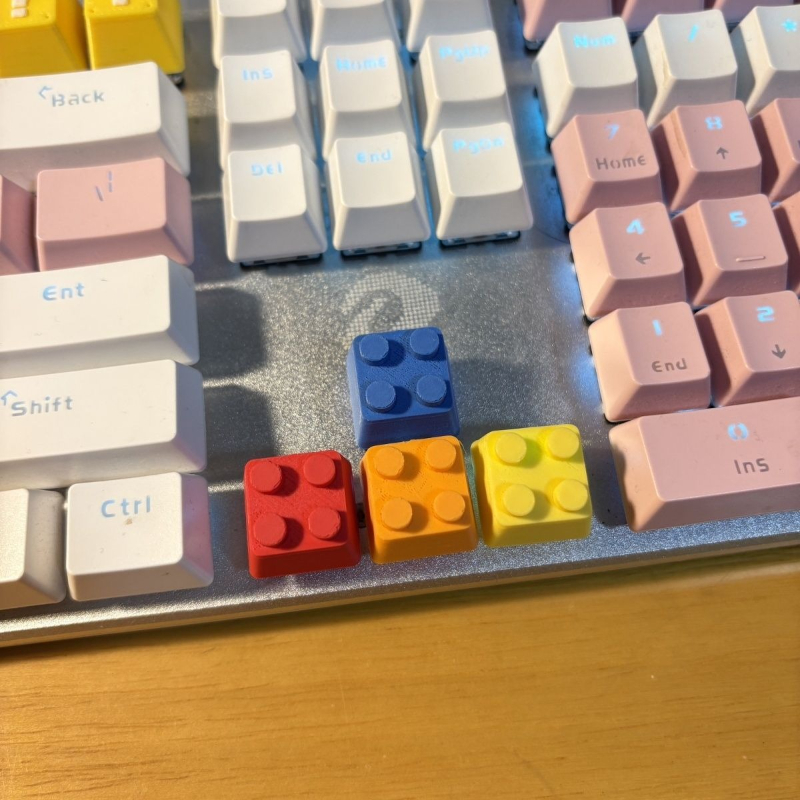 3D Printed MX Stem Keycaps Cre - 3D Printing Keyboard Keys recension och pris