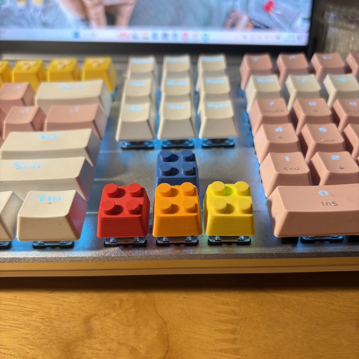 3D Printed MX Stem Keycaps Cre - 3D Printing Keyboard Keys recension och pris