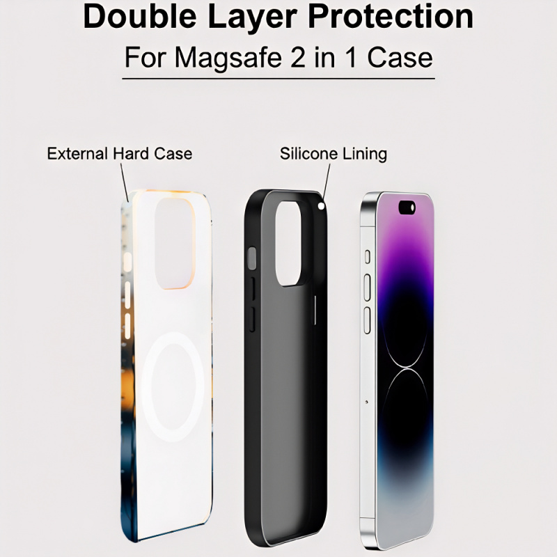 2 in 1 Paw Print Phone Case Fo - 3D Printing Quotes recension och pris