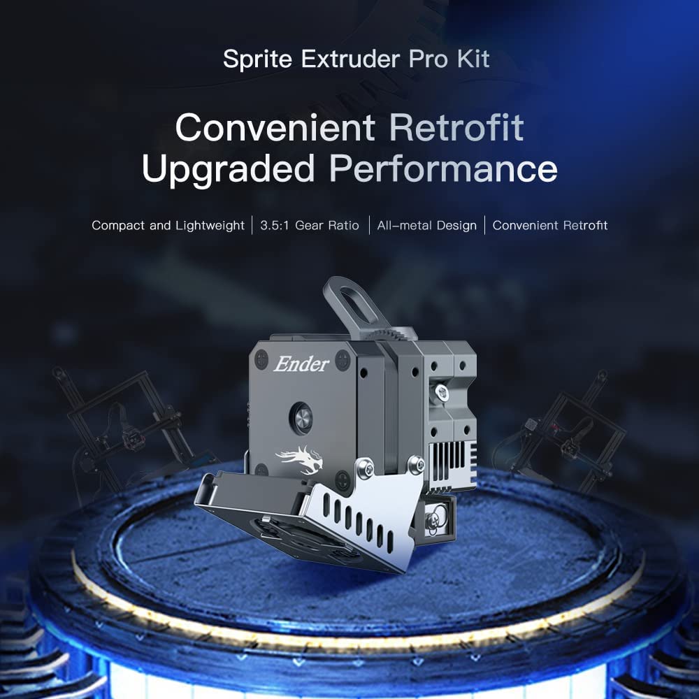 CREALITY Sprite Extruder Pro K - 3D Printing Ender recension och pris
