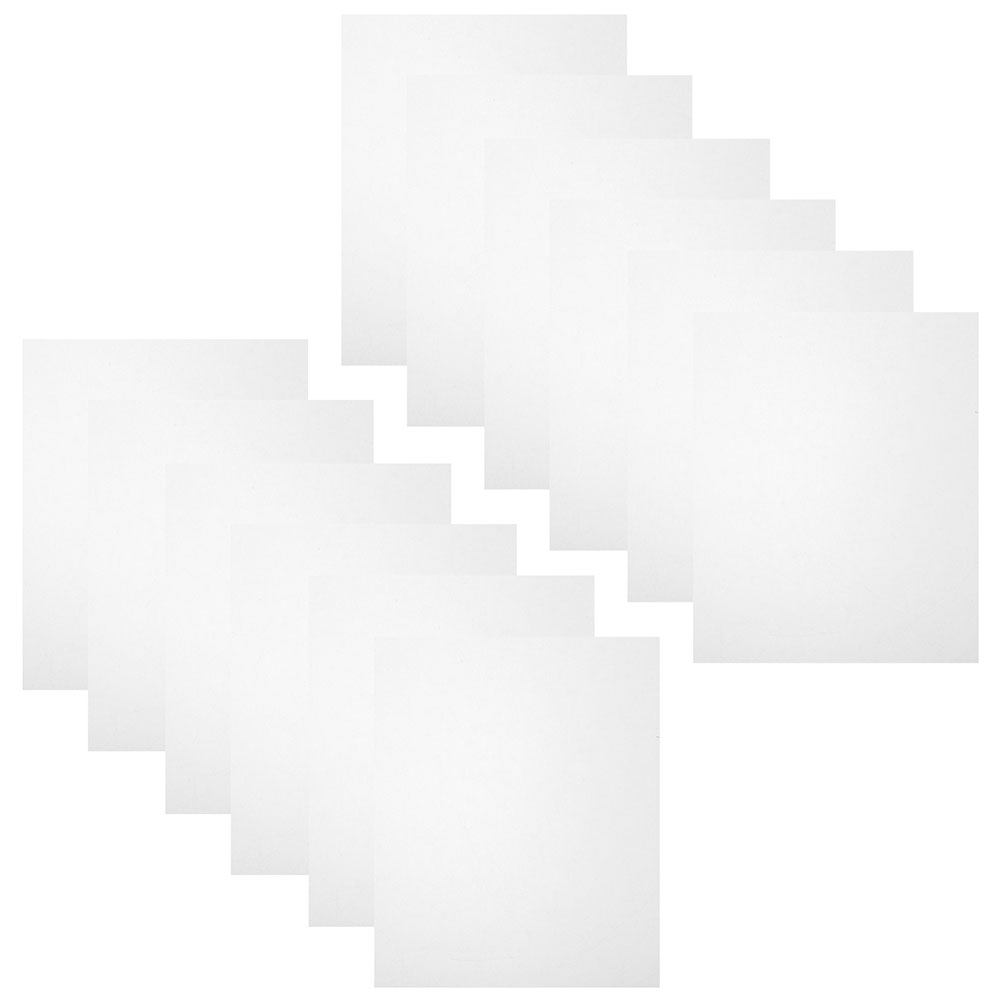20Pcs Transparent PVC Drawing  - 3D Printing Templates Free recension och pris