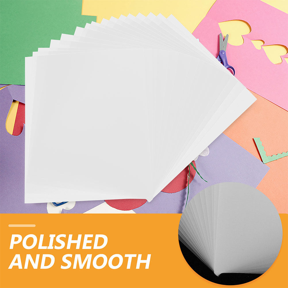 20Pcs Transparent PVC Drawing  - 3D Printing Templates Free recension och pris