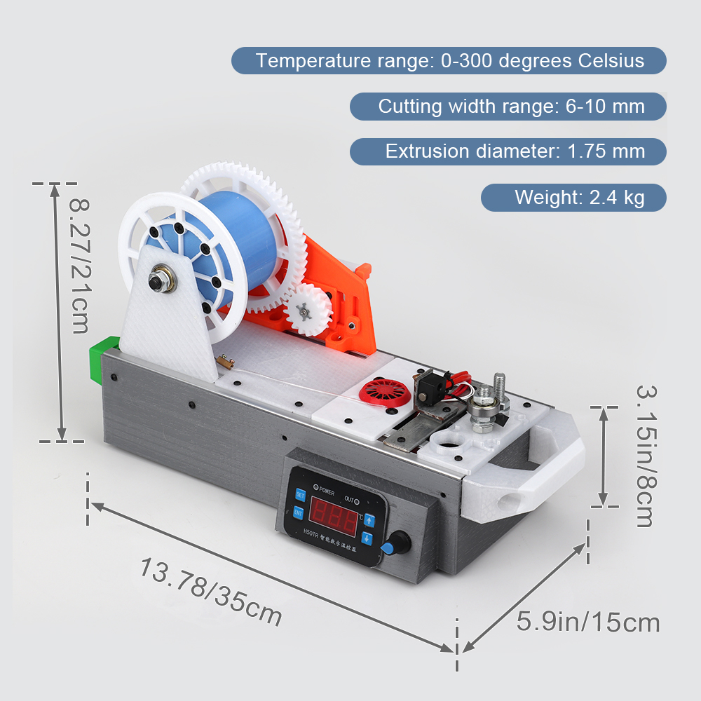 PET Bottle to 3DPrinting Filam - 3D Printing Filament recension och pris