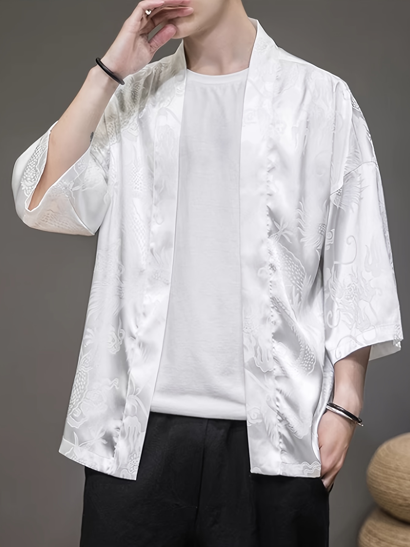 2026 Summer Men's Kimono 3D Pr - 3D Printing Ideas recension och pris