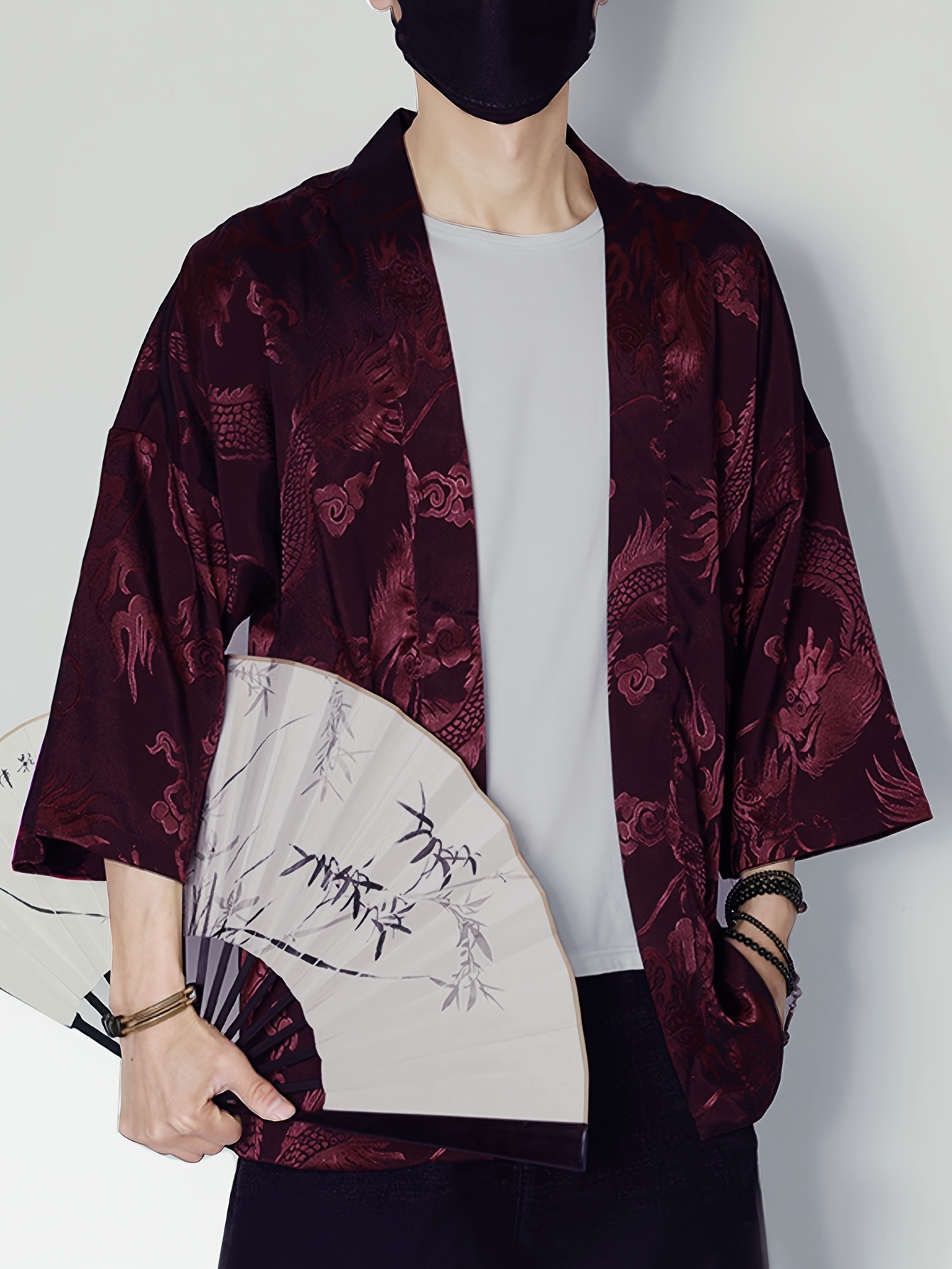 2026 Summer Men's Kimono 3D Pr - 3D Printing Ideas recension och pris