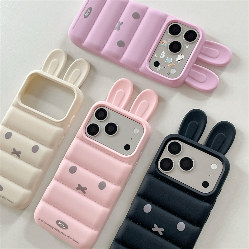 Kawaii 3D Bunny miffy Ears Puf - 3D Printing Rabbit recension och pris