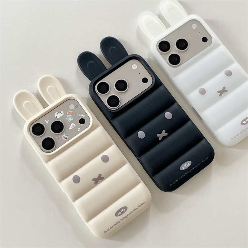 Kawaii 3D Bunny miffy Ears Puf - 3D Printing Rabbit recension och pris
