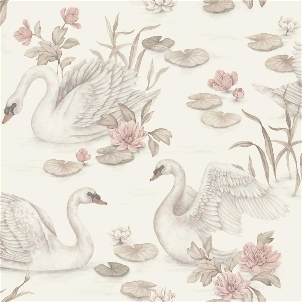 Custom 3d Pink Swan wallpaper  - 3D Printing Quotes recension och pris