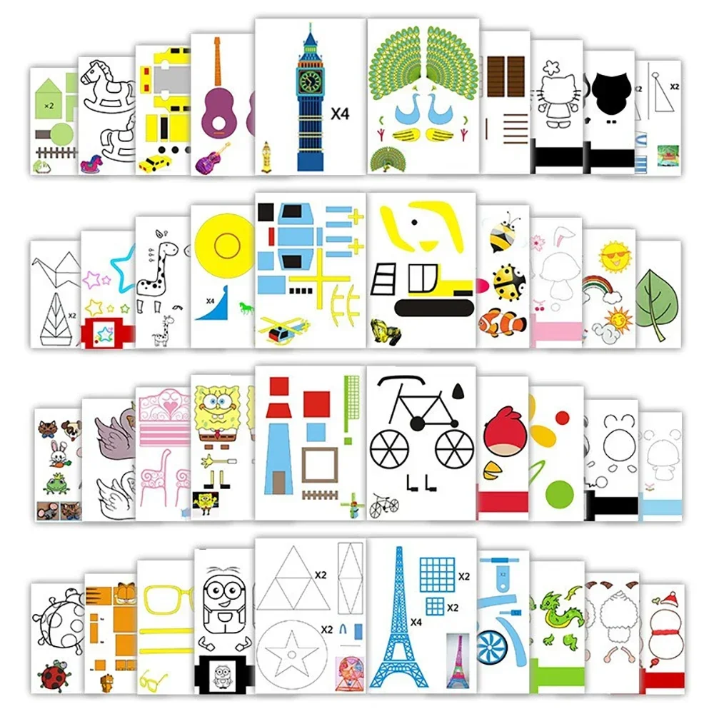 3D Pen Drawing Book with Graph - 3D Printing Templates Free recension och pris