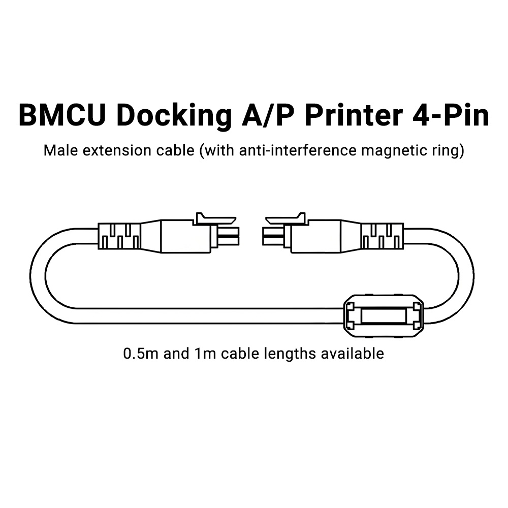 0.5/1 Meters Premium BMCU 4-pi - 3D Printing Bambu recension och pris