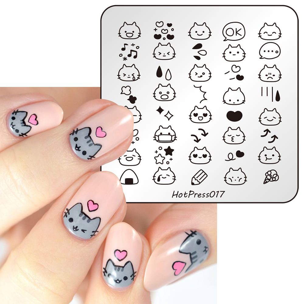 1pc 3D Cute Cat Patterns DIY N - 3D Printing Templates Free recension och pris