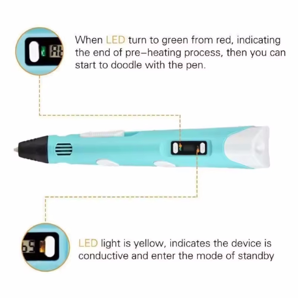 3D Pen For Children 3D Printin - 3D Printing Filament recension och pris