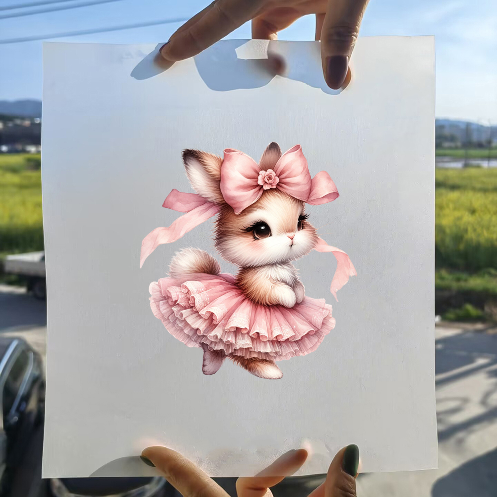 15cm Kids Flower Rabbit Animal - 3D Printing Rabbit recension och pris