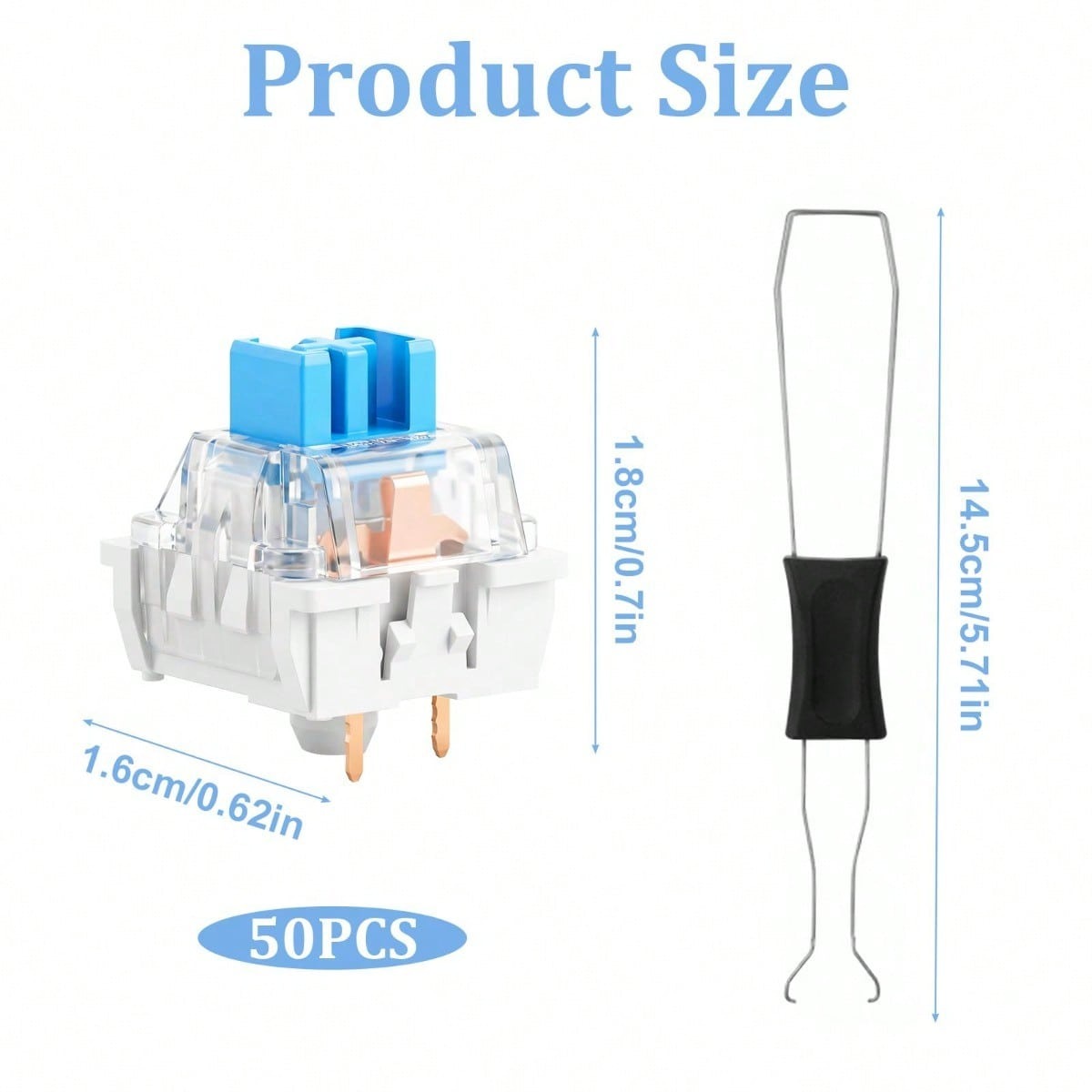 Mechanical Keyboard Switches 5 - 3D Printing Keyboard Keys recension och pris