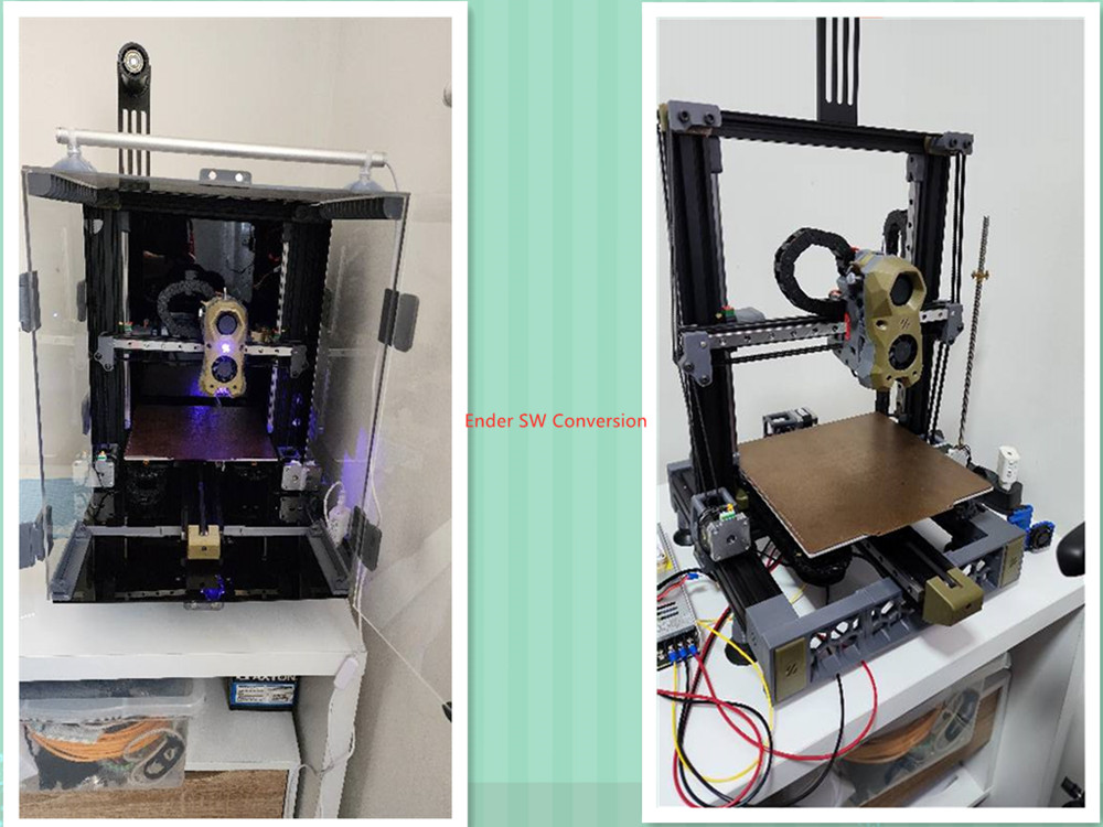 Funssor Ender3 SW CNC machined - Ender 3 Upgrade Kit recension och pris