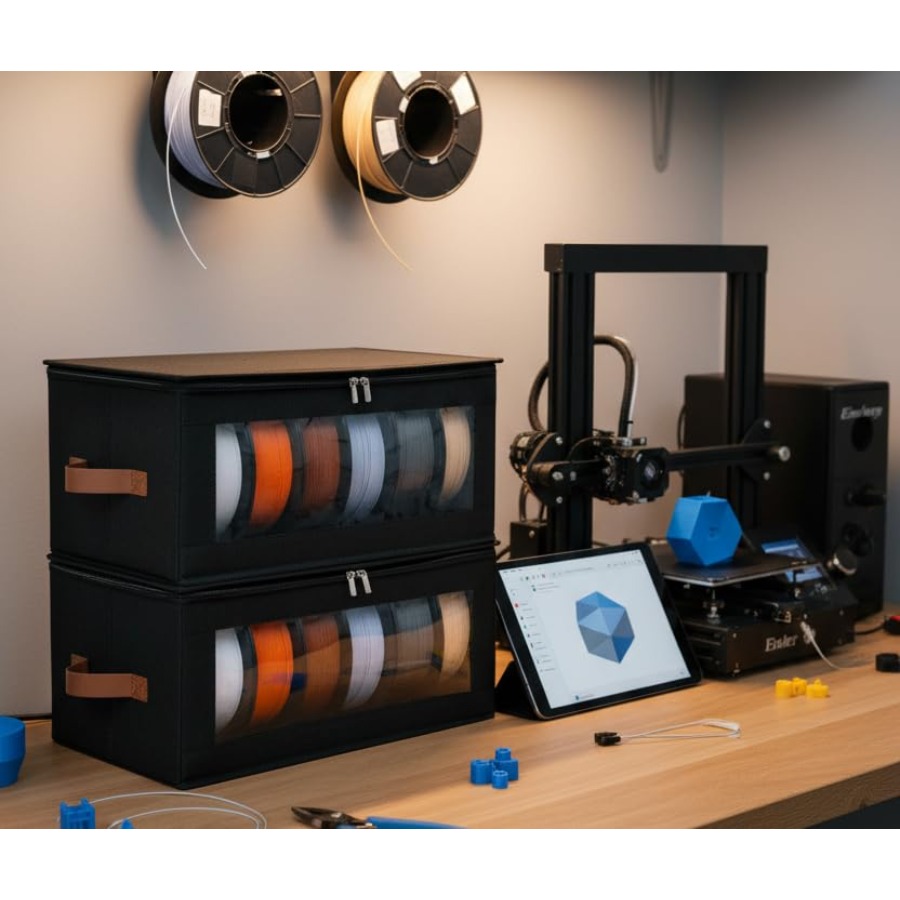 Filament Storage Box - 4 Pack  - 3D Printing Filament recension och pris