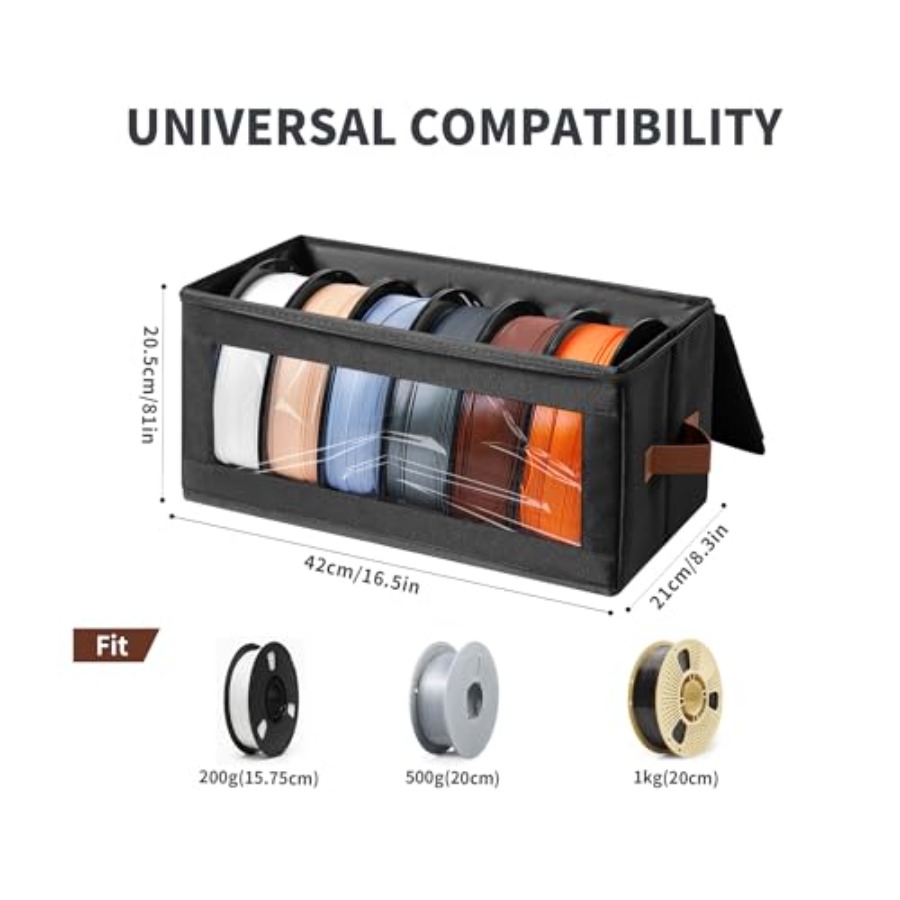 Filament Storage Box - 4 Pack  - 3D Printing Filament recension och pris