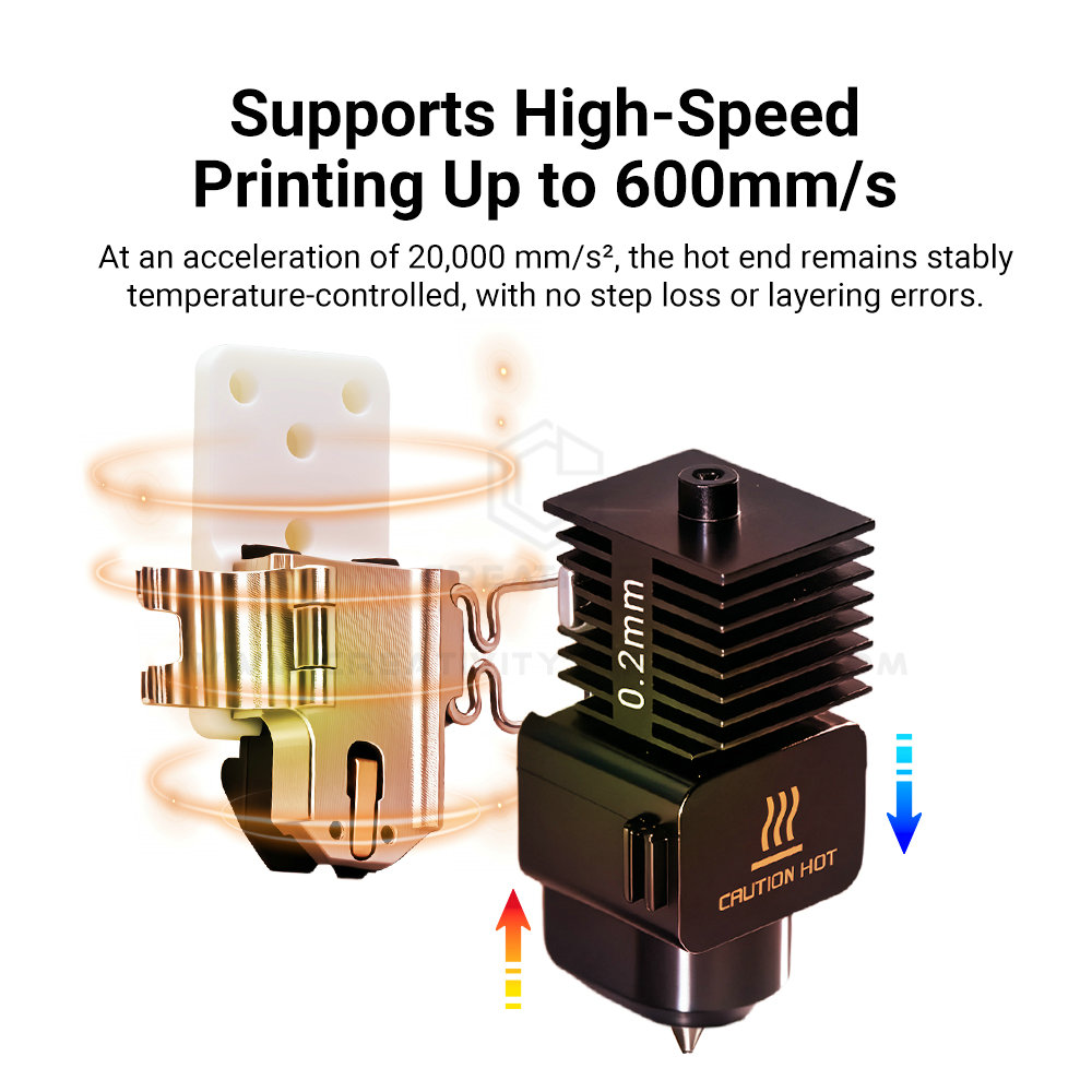 Upgraded Zirconia Hotend Heati - 3D Printing Bambu recension och pris