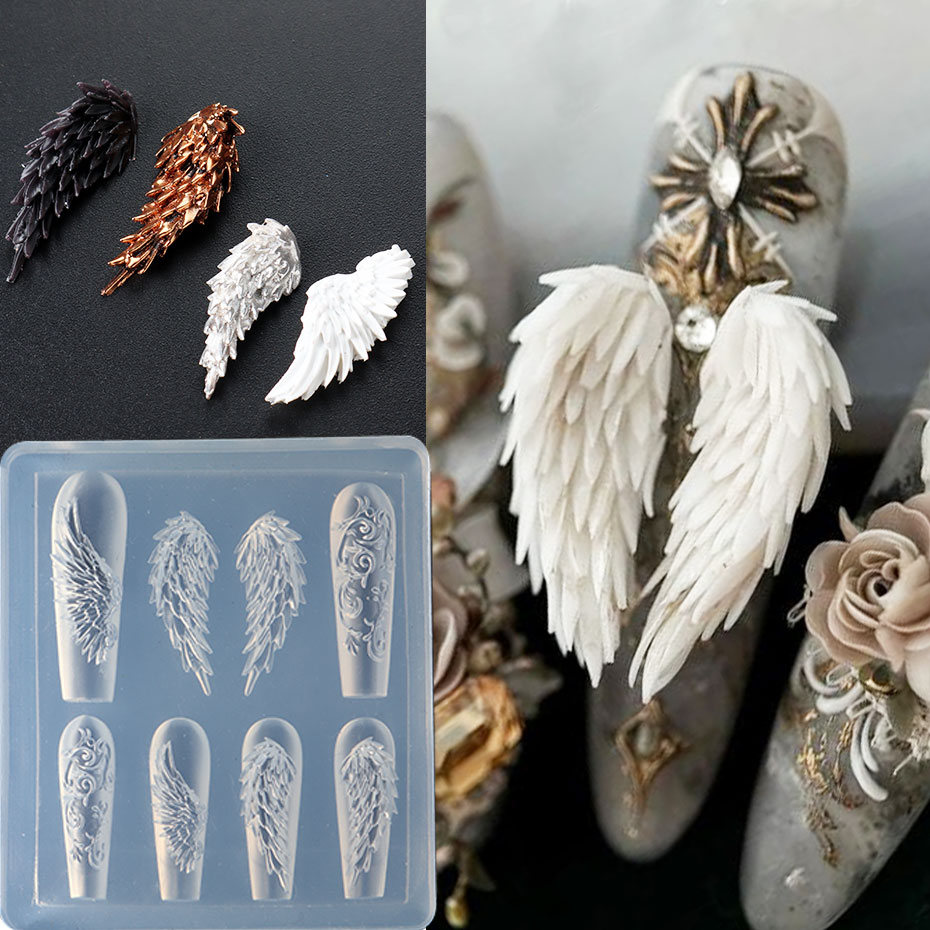 1pcs 3D Charming Feather Wings - 3D Printing Templates Free recension och pris