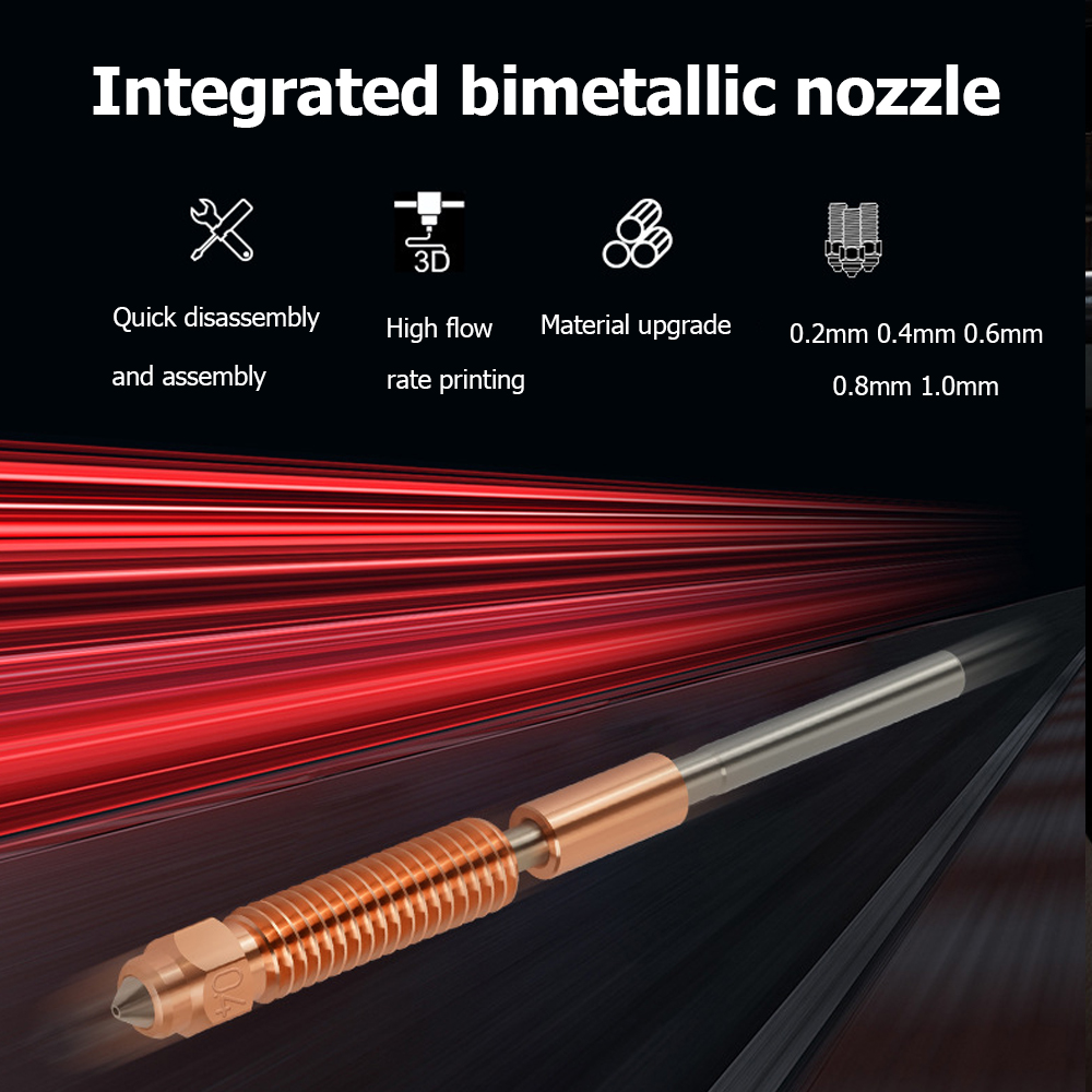 Upgrade K1C Nozzle For Crealit - Ender 3 Upgrade Kit recension och pris