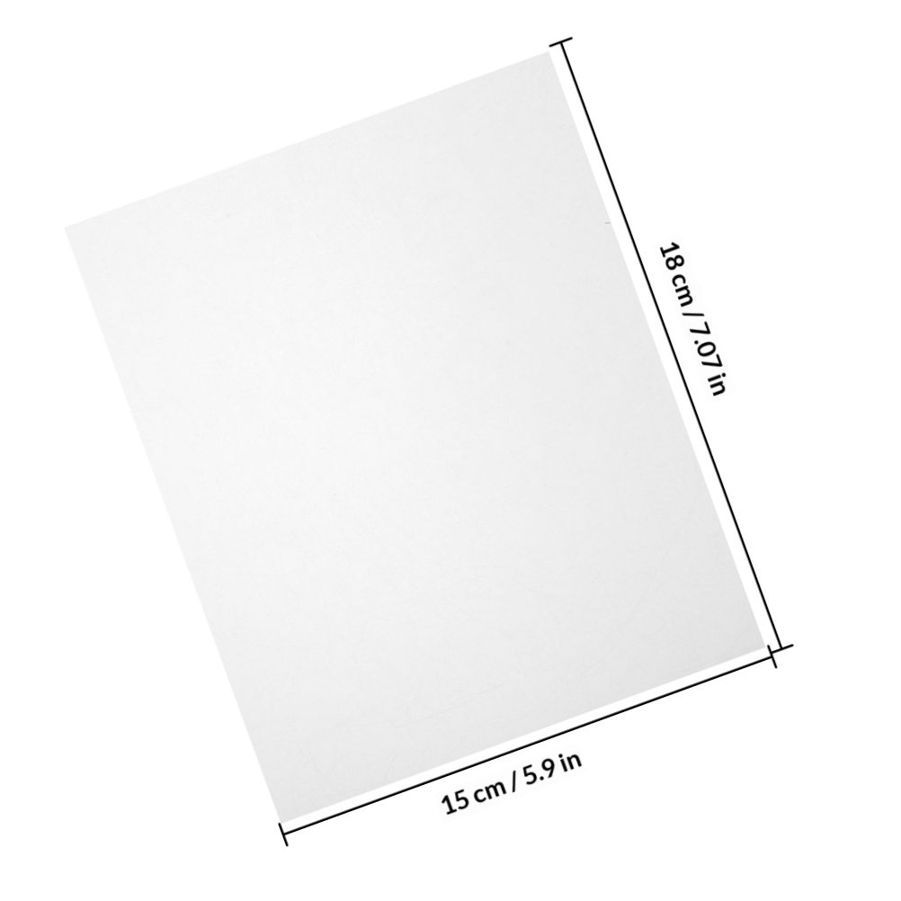 20Pcs Transparent PVC Drawing  - 3D Printing Templates Free recension och pris